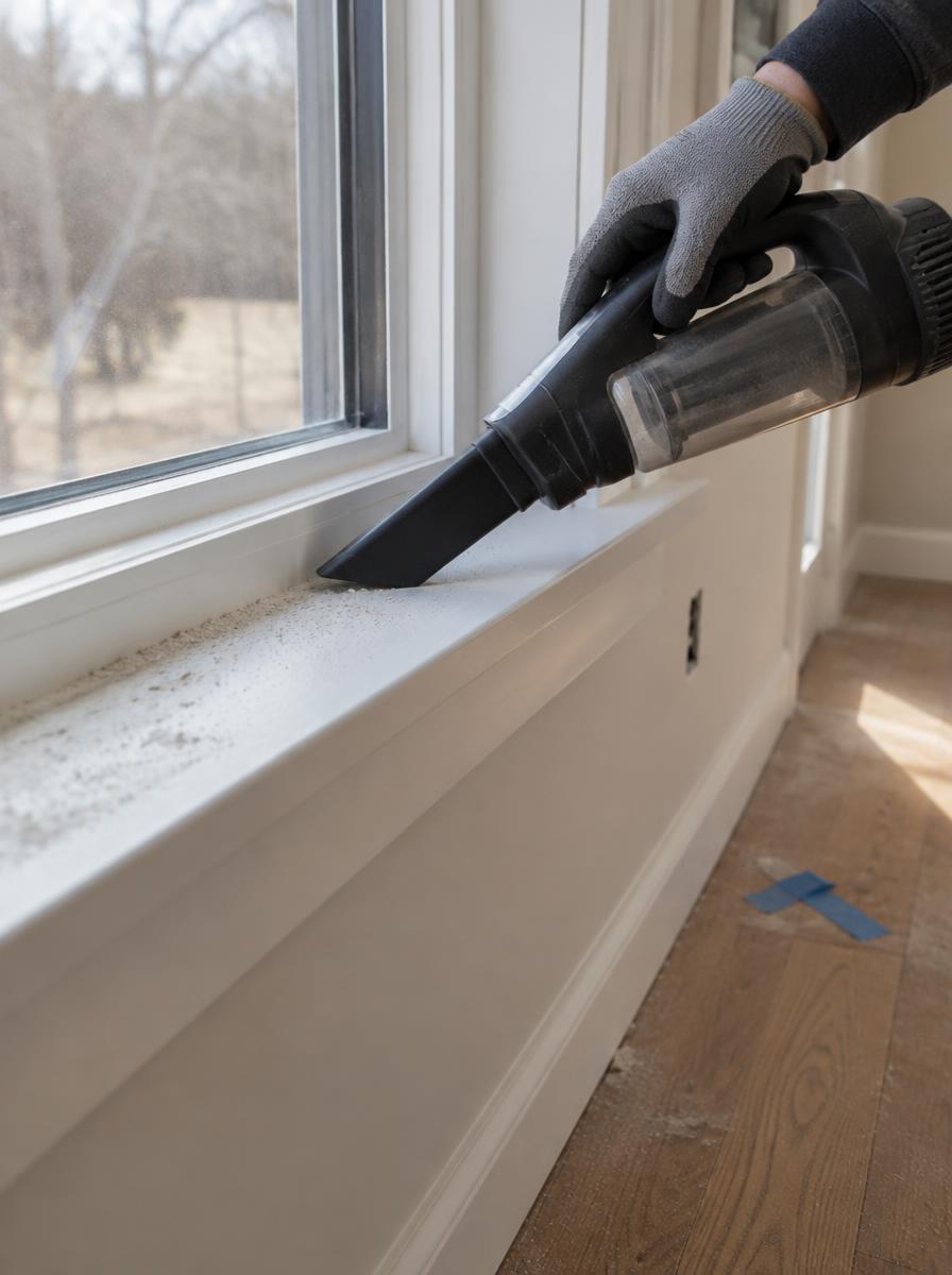 Post construction cleaning carried out by Dell J Cleaning in Athens, GA